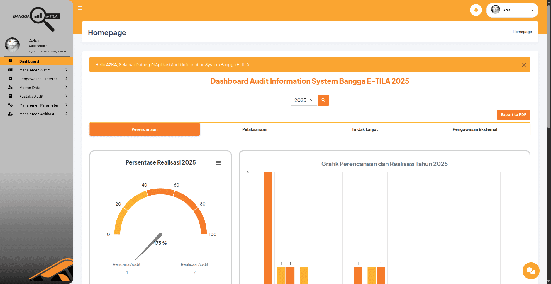 E-TILA - Audit Management System